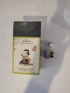 Hallmark Snoopy "A Monstrous Disguise" Halloween Andenken Ornament 2010 mit Box - Bild 1 von 5