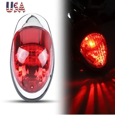 Rear Tail Brake Light For Kawasaki Vulcan 900 1500 Classic VN900 Cruiser Chopper - Image 1 of 4