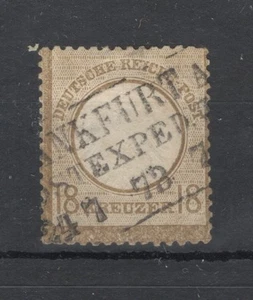 BRUSTSCHILD: MiNr. 11 GESTEMPELT - Bild 1 von 1