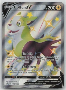 Pokemon Card Boltund V - Promo SWSH: Sword & Shield Promo Cards SWSH085 NM - Picture 1 of 2