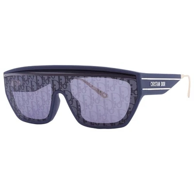 Dior DIORCLUB M7U Blue Logo Shield Sunglasses CD40152U 91X141 CD40152U 91X141 - Image 1 of 4