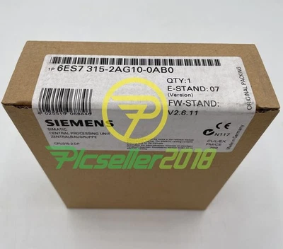 6ES7 315-2AG10-0AB0 NEW S7-300 CPU 315-2DP 6ES7315-2AG10-0AB0 2AG1O-OABO - Image 1 of 4
