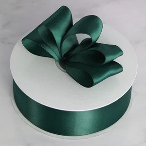 1.5" x 50 yards Single Side Satin Ribbon Wedding Party Favors Decorations SALE - Picture 1 of 118