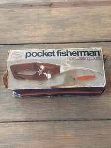 Pocket Fisherman Spin Casting Outfit Vintage Popeil's 1972  Fishing Outdoor - Picture 1 of 8