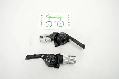 microSHIFT BS-M10 Left/Right Bar End Shifter Set - 2/3 and 10-Speed Shifters MTB - Image 1 of 4