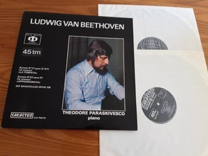 BEETHOVEN / T.PARASKIVESCO piano FRENCH 2xLP 45rpm SARASTRO SAR 7808/09 NMINT - Picture 1 of 4