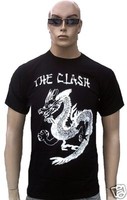 the clash dragon t shirt
