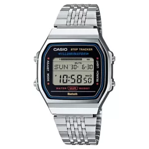 Casio Vintage Bluetooth Step Track Stainless Steel Band Watch ABL-100WE-1A - Picture 1 of 7
