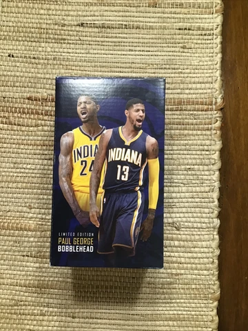 NBA PAUL GEORGE Bobblehead Limited Edition Indiana Pacers Basketball 50th Year Cover