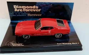 MINICHAMPS 1/43 - FORD MUSTANG MACH1 007-BOND COLLECTION 436087120 - Foto 1 di 2