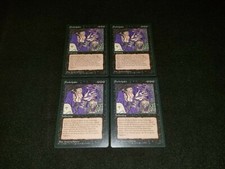 MTG 1x Revised black rare LP German FBB Darkpact - Reserved list