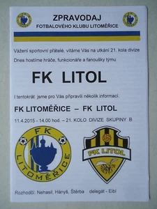 Programm Tschechien 11.4.2015 FK Litomerice - FK Litol - Picture 1 of 1