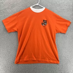 Vintage BOY SCOUTS OF AMERICA Tiger Cubs Hemd Herren XL Einzelnaht 90er orange - Bild 1 von 14