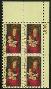 ALLY'S STAMPS US Plate Block Scott #1336 5c Christmas [4] MNH [STK] - Picture 1 of 1