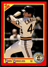 1990 Score John Cangelosi Pittsburgh Pirates #367
