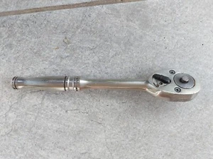  CHROM VANADIUM 1/2" ANTRIEB SCHNELLSPANNER RATSCHE IN GUTEM GEBRAUCHTEN ZUSTAND  - Bild 1 von 5