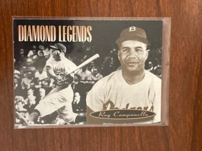 ROY CAMPANELLA 1994 UPPER DECK DIAMOND LEGENDS BROOKLYN DODGERS CARD #159 - Image 1 of 2