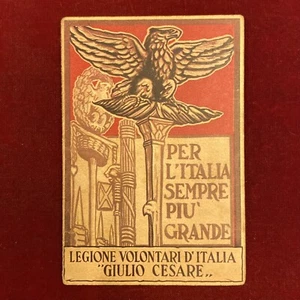 C333 - Tessera "Legione Volontari d'Italia Giulio Cesare - 1936" (1941-1943) - Picture 1 of 4