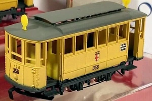 RIVAROSSI H0 6420 - TRAM CAR TRAILER 358 ""EDISON"" YELLOW LIVERY - Picture 1 of 1