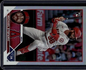 2023 Topps Update Michael Stefanic #US124 RC Rainbow Foil