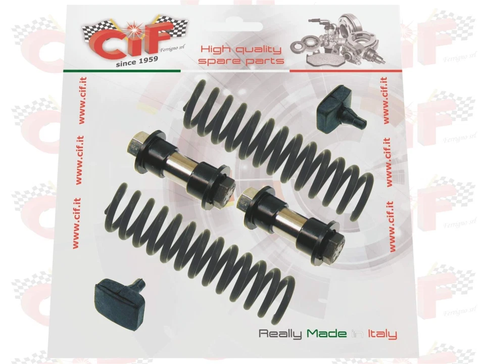 KIT REVISIONE FORCELLA COMPLETO MOLLE PERNI TAMPONI PIAGGIO CIAO PX 50 - Immagine 1 di 1