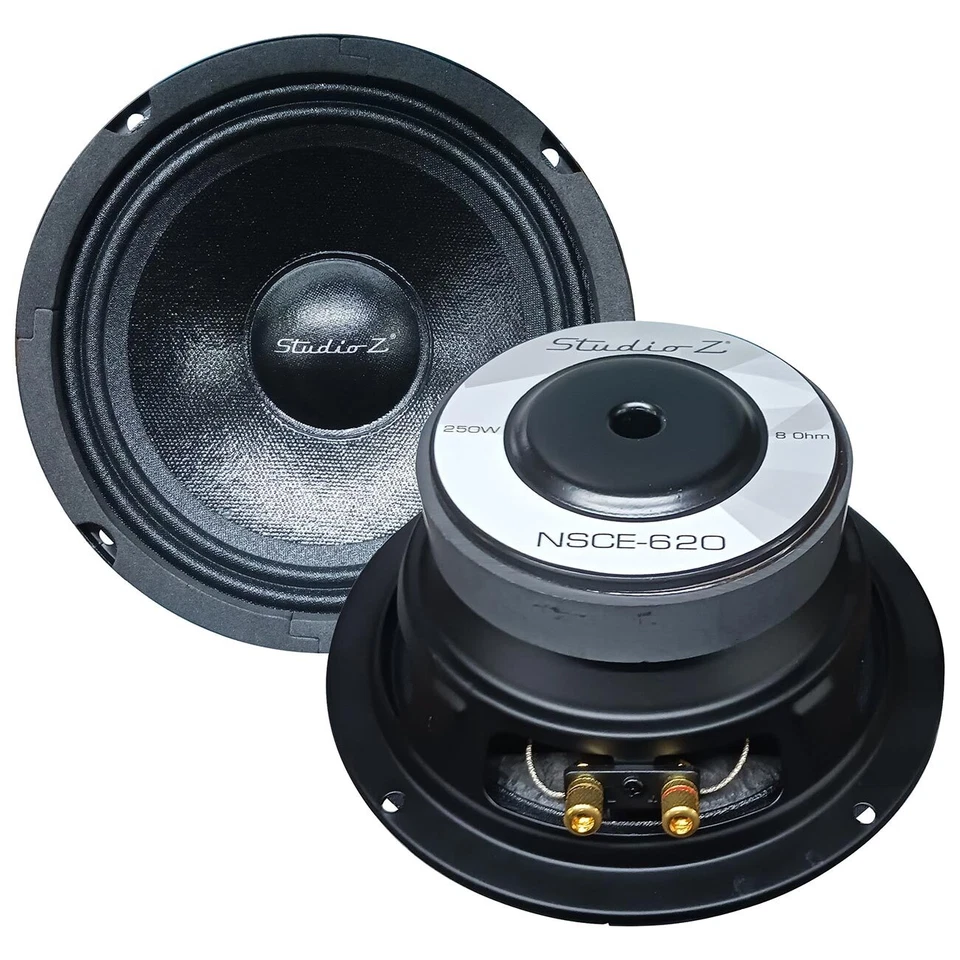Woofer Studio Z NSCE620 6" 250 vatios máximo 8 OHM con bobina de voz de aluminio de 1" Foto 1 de 1