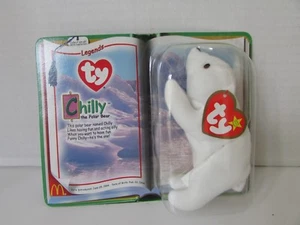 TY BEANIE BABYS CHILLY THE BEAR - CARDED 1994 LOT - B39 - Bild 1 von 1