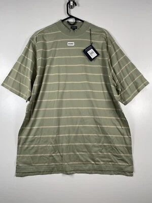 Nueva con etiquetas Jack Nicklaus Hombres Rayas Golfista Golfista Informal Camiseta Verde Salvia Talla Grande Foto 1 de 4