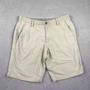 Under Armour Heatgear Matchplay Performance Golf Shorts Men's 36 Beige - Picture 1 of 7