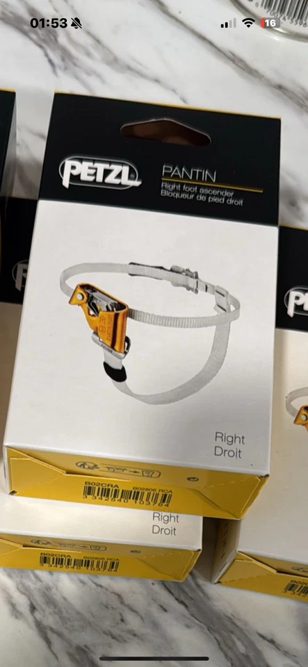 Petzl Pantin Foot Ascender Right Foot B02Cra ACC - Imagem 1 de 1