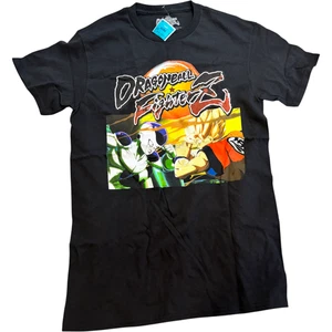 Dragon Ball FighterZ Goku Vs Frieza T-Shirt Men Small Black Short Sleeve Graphic - Picture 1 of 5