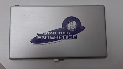 Backgammon Spiel Metall -Star Trek Enterprise Edition - Bild 1 von 2