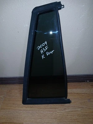 Hyundai Santa Fe 2001-2006 puerta trasera ventana ventilación vidrio pasajero derecho OEM Foto 1 de 2