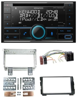 Kenwood CD 2DIN DAB USB MP3 Bluetooth Autoradio für Kia Ceed 09-12 proCeed 11-13 - Bild 1 von 4