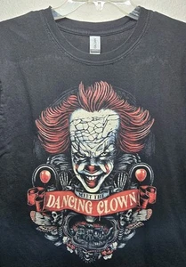 Meet The Dancing Clown Pennywise IT Horror Terror Halloween Graphic Tee Shirt M - Picture 1 of 6