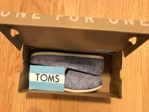 Toms 10009727 Damen-Flat schieferblau gewaschen Twll Alpargata - Bild 1 von 4