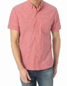 JOE'S RED NEP POPLIN WOVEN Size S NWT MSRP $128 B4HP - Picture 1 of 2