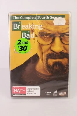 Breaking Bad : The Complete Fourth Season 4 - New & Sealed - DVD - Region 4 - Image 1 of 2