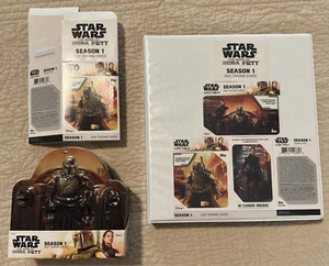 2022 TOPPS BOOK OF BOBA FETT Complete 150-CARD MASTER SET w/empty TIN & BLASTER! - Picture 1 of 13