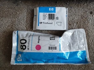 2019 Genuine HP #80 Magenta Printhead Cleaner DesignJet 1000 1050 C4822A Sealed - Afbeelding 1 van 1