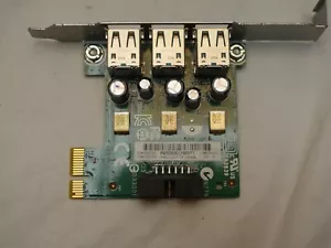 HP - 640269-001 - Scheda basso profilo USB 12V PCI Express alimentata a 3 porte - Foto 1 di 3