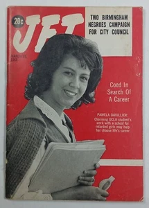Pamela Davillier Civil Rights Negro Era Black History Jet Magazine March 28 1963 - Picture 1 of 2