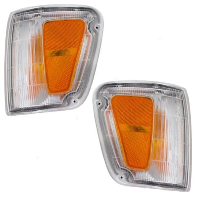 Conjunto de luzes de estacionamento dianteiras DEPO para 1993-1998 Toyota T100 TO2520140 TO2521140 - Imagem 1 de 3