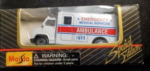 Ambulancia Die Cast Metal Escala 1:64 Maisto Edición Especial en Caja. x1151 - Imagen 1 de 4