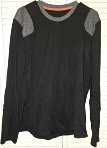 Camisa informal negra de manga larga para hombre Lululemon talla XL - Imagen 1 de 7