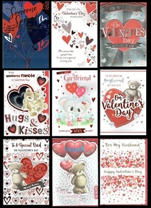 VALENTINE'S DAY CARD ~ QUALITY Valentines Cards Great Choice Designs and Titles - Picture 1 of 72