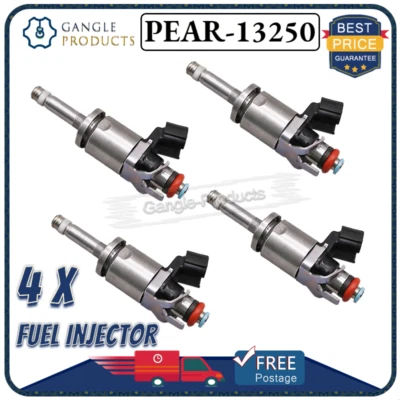 Juego de (4) inyectores de combustible PEAR-13250 nuevos para Mazda 3 6 2016-2017 2,0 L Foto 1 de 4