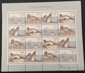 Portugal 1993 - Madeira Sea Lion Mini-Sheet MNH - Picture 1 of 1