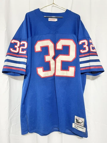 Vintage Mitchell & Ness O.J. Simpson Buffalo Bills NFL Throwback Jersey Mens 54 Cover