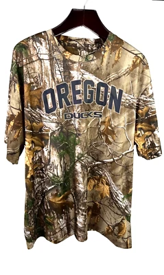 Realtree TShirt Mens XL Camo Outdoor Oregon Ducks Shirt 2 - Image 1 of 4